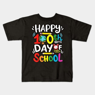 Happy 100th Day of School 100 Days of School Teacher Student Kids T-Shirt